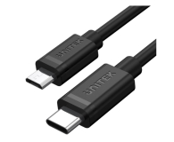Kabel UNITEK Przewód USB-C - microUSB 1m Y-C473BK